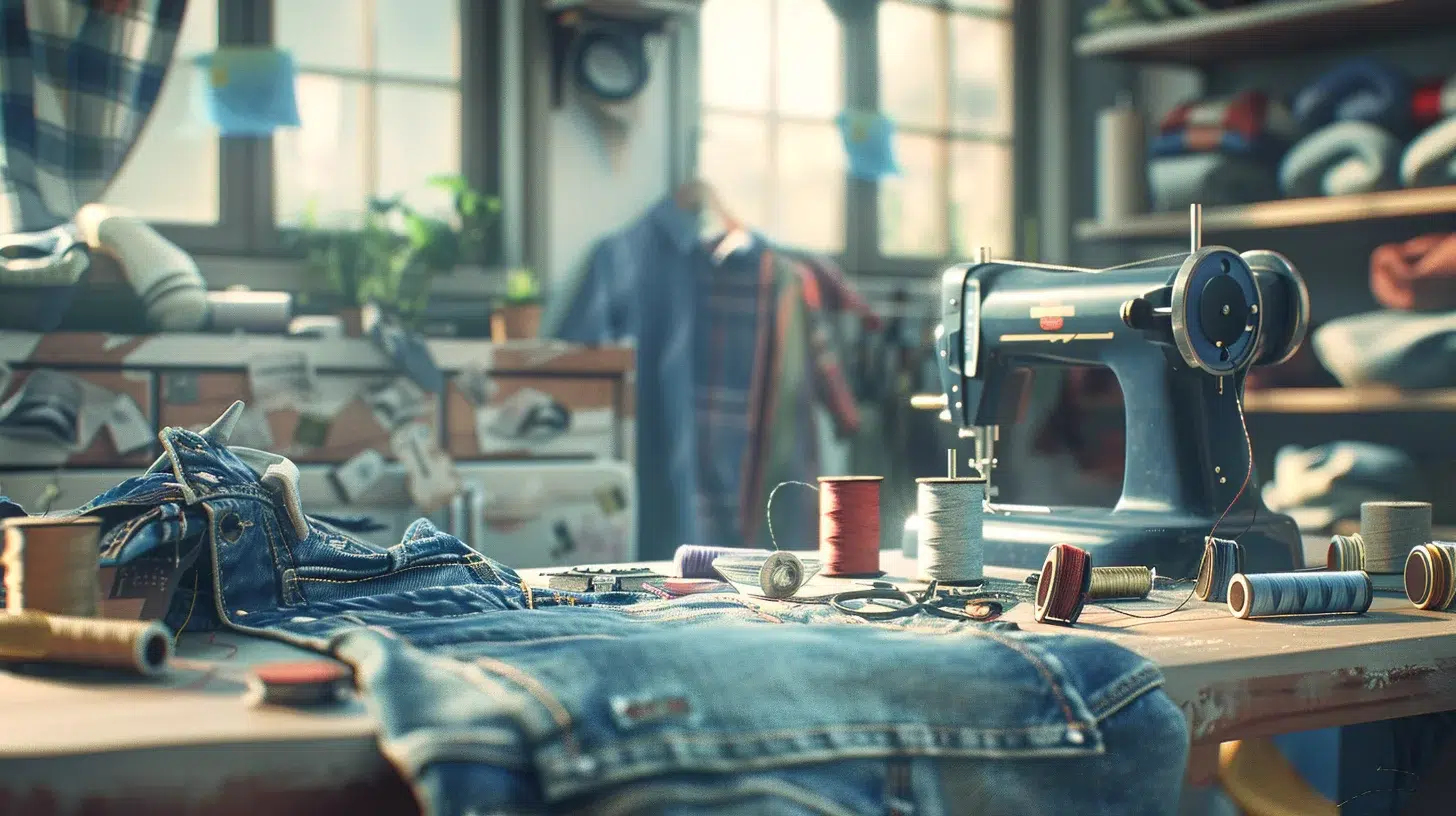 vieux jeans