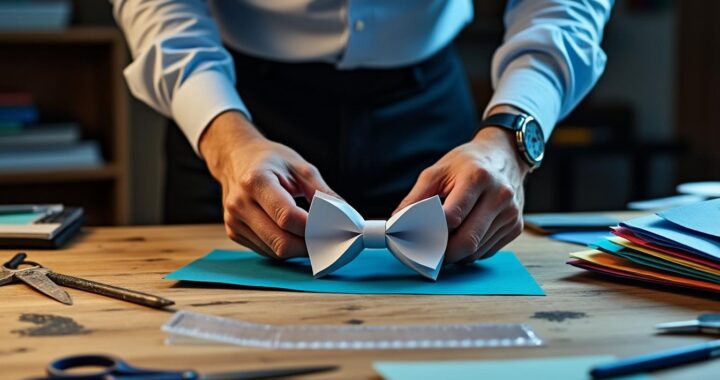 découvrez des techniques avancées pour réaliser un nœud papillon en papier, parfait pour les passionnés de diy. apprenez étape par étape à créer des modèles uniques qui ajouteront une touche élégante et originale à vos tenues.