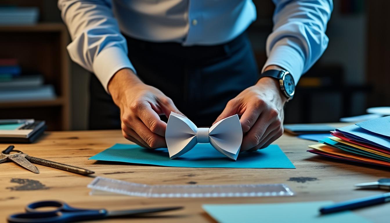 découvrez des techniques avancées pour réaliser un nœud papillon en papier, parfait pour les passionnés de diy. apprenez étape par étape à créer des modèles uniques qui ajouteront une touche élégante et originale à vos tenues.
