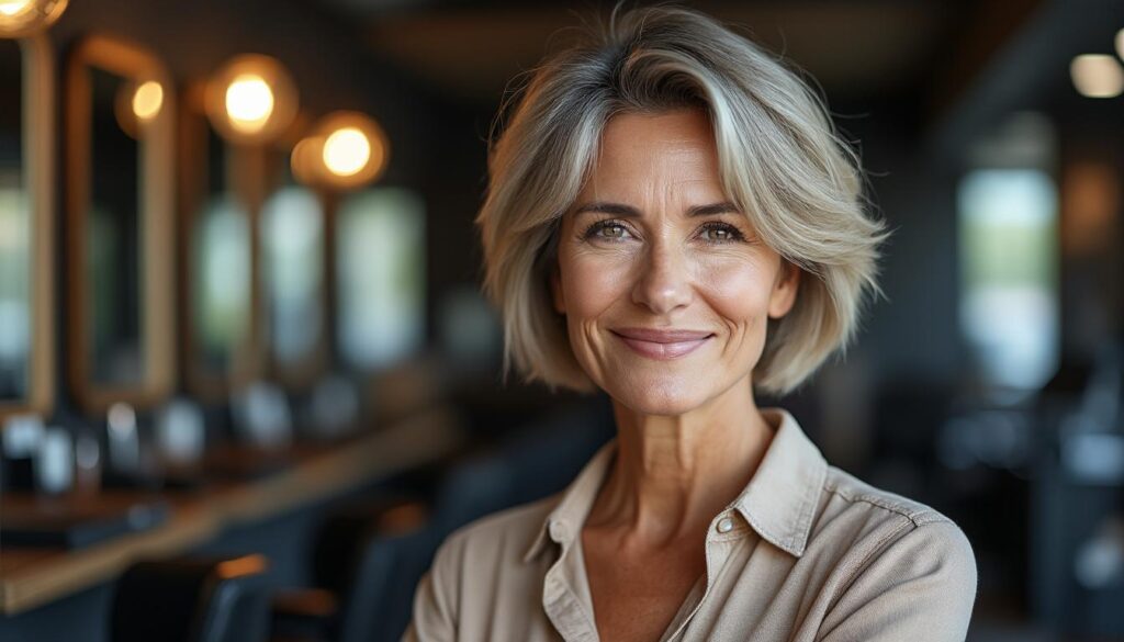 Coupe de cheveux courts femme 60 ans : quelle coupe choisir selon la forme du visage