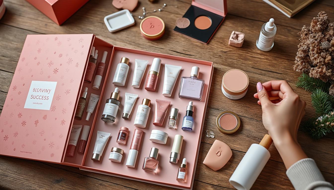 plongez dans l'univers captivant du calendrier de l'avent beauty success 2025 ! chaque jour, ouvrez une nouvelle surprise remplie de soins beauté exclusifs et de produits incontournables pour sublimer votre routine. ne manquez pas cette expérience festive et gourmande qui illuminera votre mois de décembre !