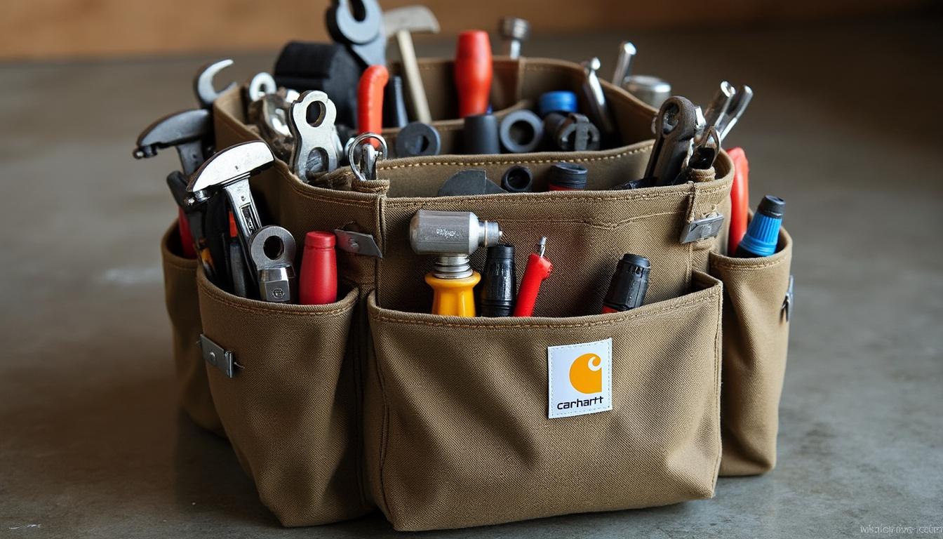 découvrez le cabas carhartt workwear, un accessoire robuste qui combine fonctionnalité et esthétique pour accompagner votre quotidien avec style et praticité.