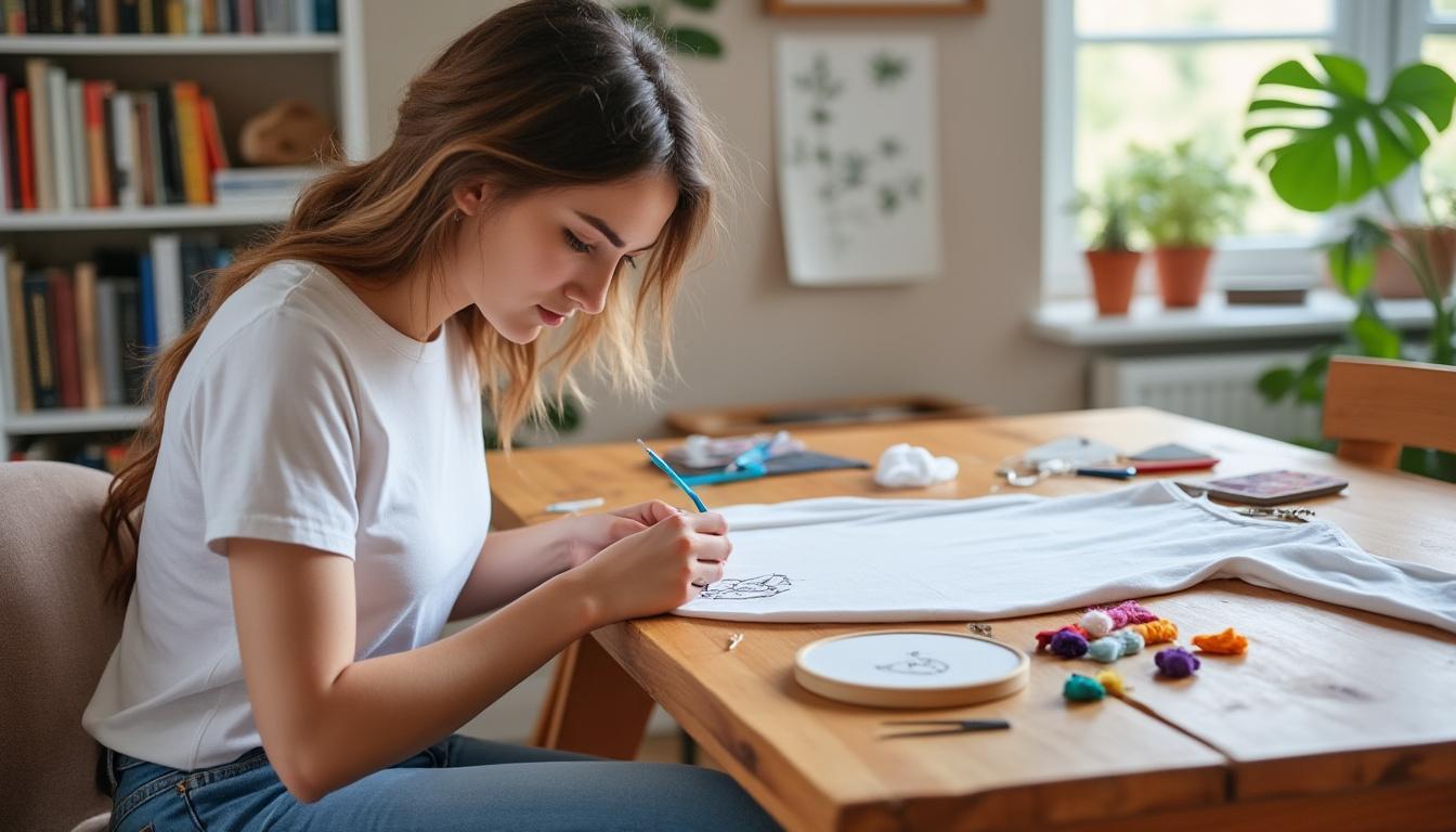 apprenez à créer un sweat unique avec un design personnalisé et une broderie de logo sur mesure. suivez notre guide étape par étape pour un style original et tendance.