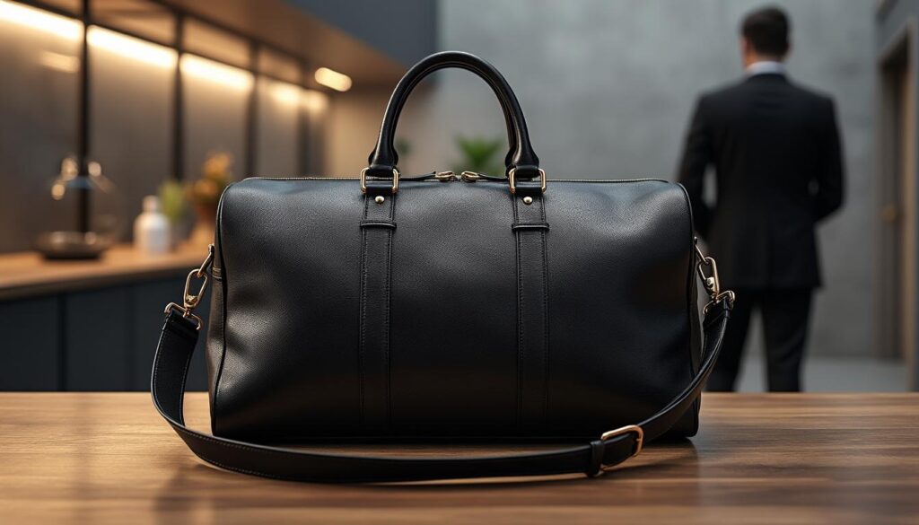 découvrez le duffle de saint laurent, alliant élégance intemporelle et fonctionnalité optimale pour vos déplacements avec style.