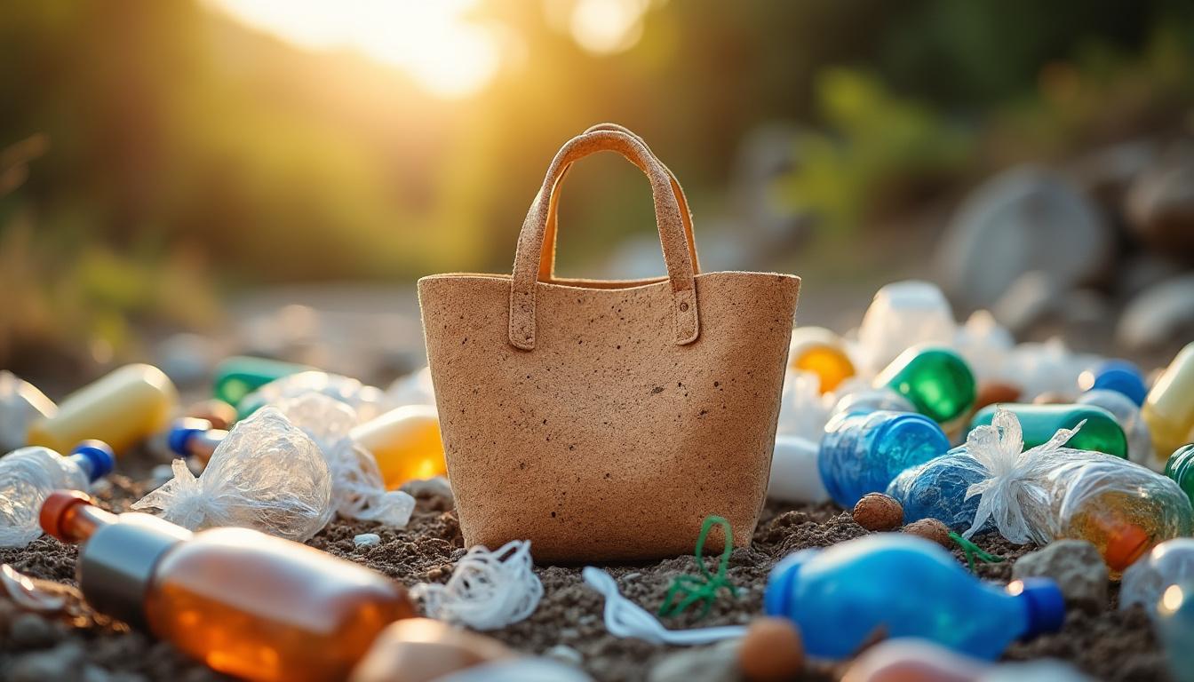découvrez comment le cabas en liège naturel contribue à réduire les déchets plastiques en offrant une alternative écologique, durable et élégante aux sacs plastiques traditionnels.