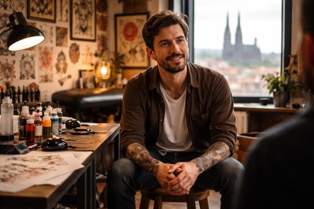 découvrez l'art du tatouage à travers une interview exclusive avec un tatoueur passionné basé à clermont-ferrand, ses inspirations, techniques et conseils.