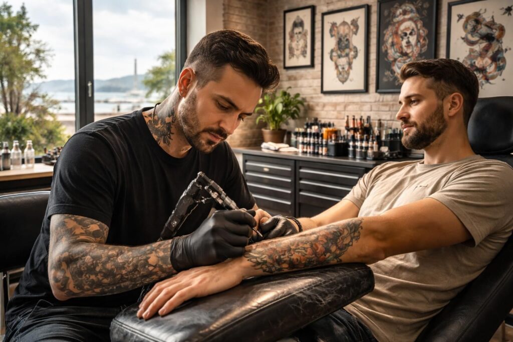 découvrez les meilleurs tatoueurs à saint nazaire pour un tatouage unique et artistique. trouvez votre artiste idéal pour un chef-d'œuvre personnalisé sur votre peau.