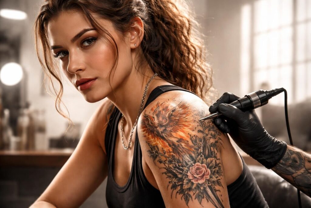 découvrez comment choisir le design parfait pour un tatouage symbolisant le combat de la vie chez la femme, alliant force, résilience et beauté.