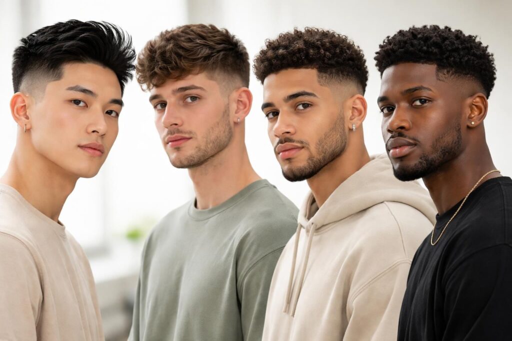 découvrez les avantages d'une coupe homme avec dégradé bas, adaptée à tous les types de cheveux pour un style moderne et facile à entretenir.