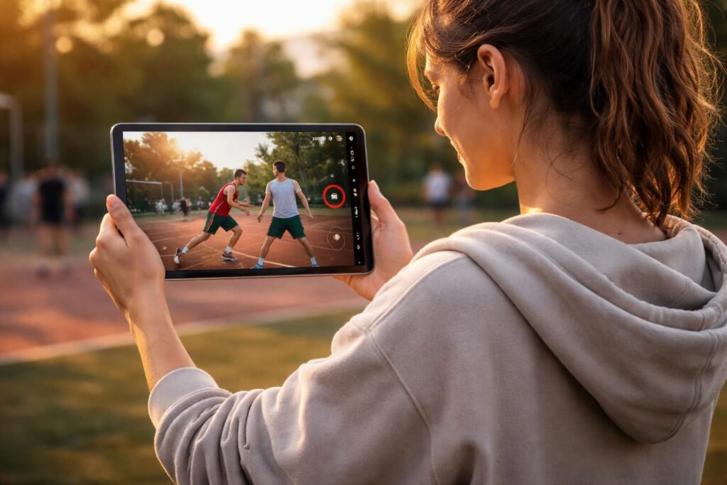 découvrez comment filmer et publier rapidement des contenus ugc terrain directement depuis une tablette samsung grâce à un process simple et efficace.