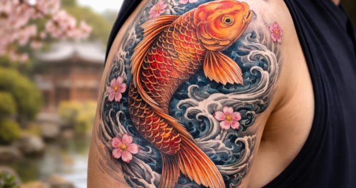 explorez la signification profonde du tatouage de la carpe koi dans la culture japonaise et découvrez ses symboles de force, courage et persévérance.