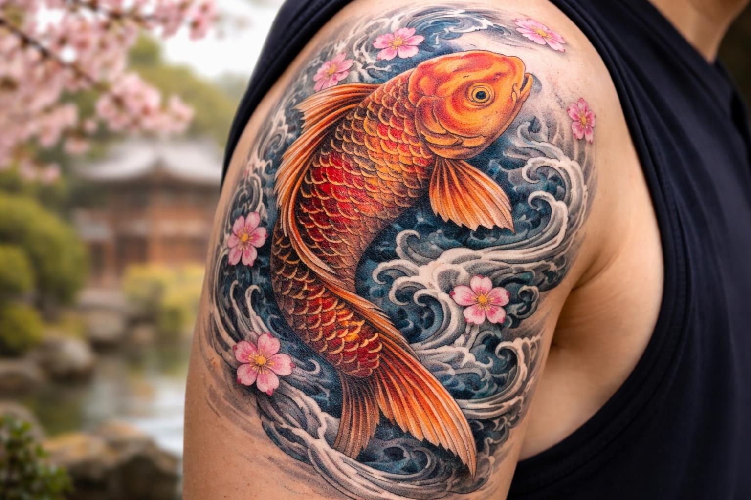 explorez la signification profonde du tatouage de la carpe koi dans la culture japonaise et découvrez ses symboles de force, courage et persévérance.
