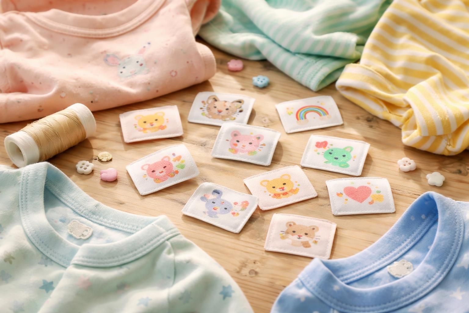 découvrez nos étiquettes pour vêtements enfants, pratiques et durables, parfaites pour identifier facilement les affaires de vos petits au quotidien.