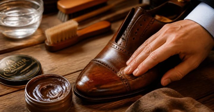 découvrez comment entretenir et patiner vos chaussures en cuir vieilli avec élégance pour leur apporter un style unique et authentique.