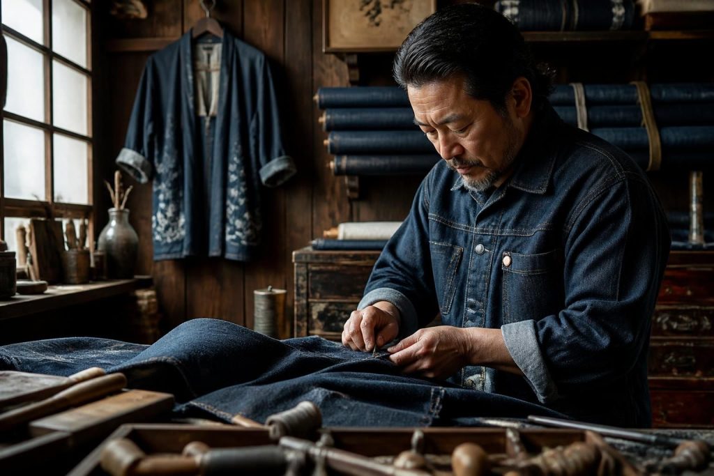 découvrez l'univers du denim japonais et plongez au cœur de l'héritage culturel unique du japon à travers des techniques artisanales et un savoir-faire authentique.
